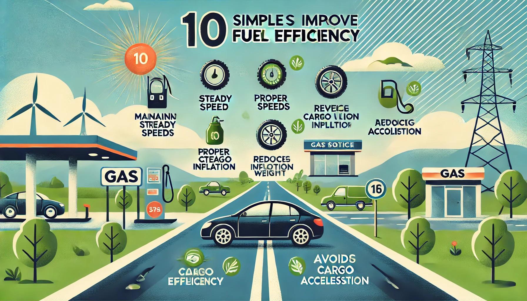 10 Simple Ways to Improve Fuel Efficiency While Driving