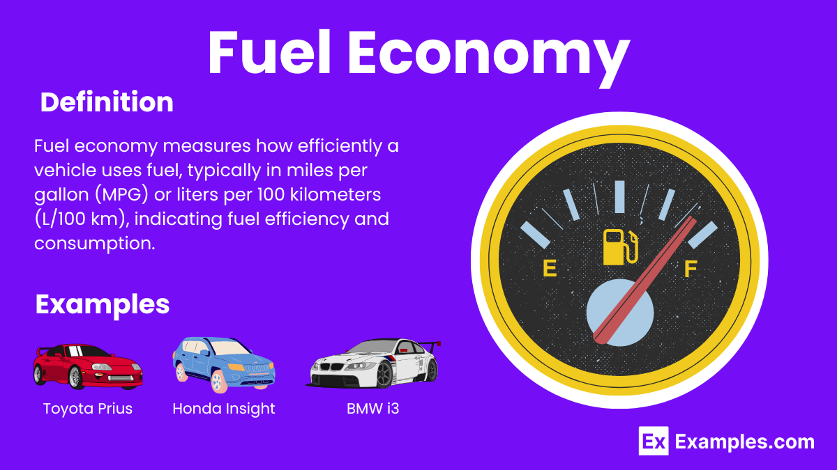 16+ Fuel Economy Examples