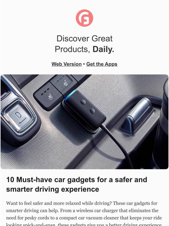 Gadget Flow: 10 Must-have car gadgets for a safer and smarter driving ...
