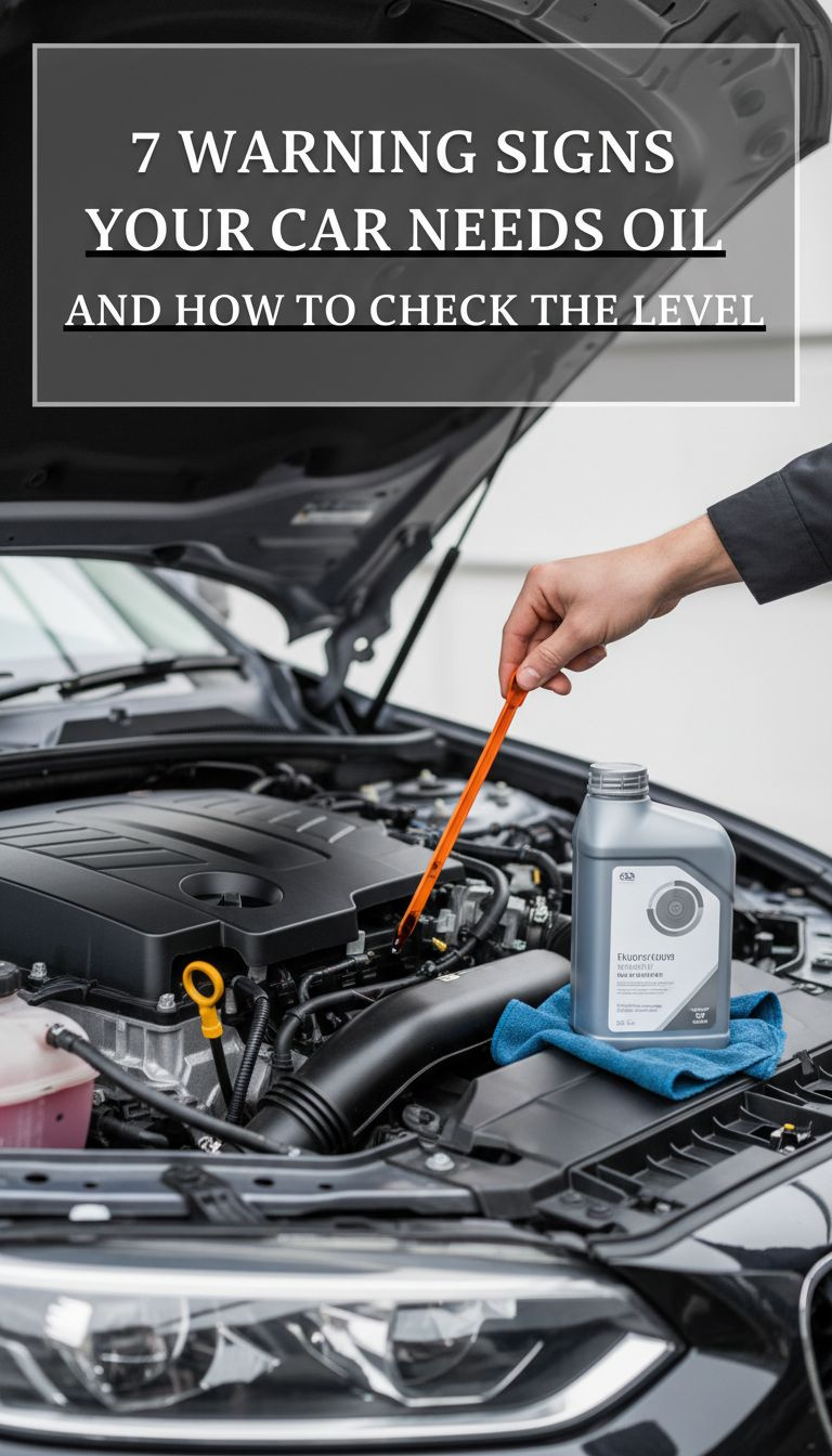 6 Warning Signs Your Car Needs an Oil Change | Don't Ignore